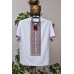 Embroidered shirt "Stars Maroon"